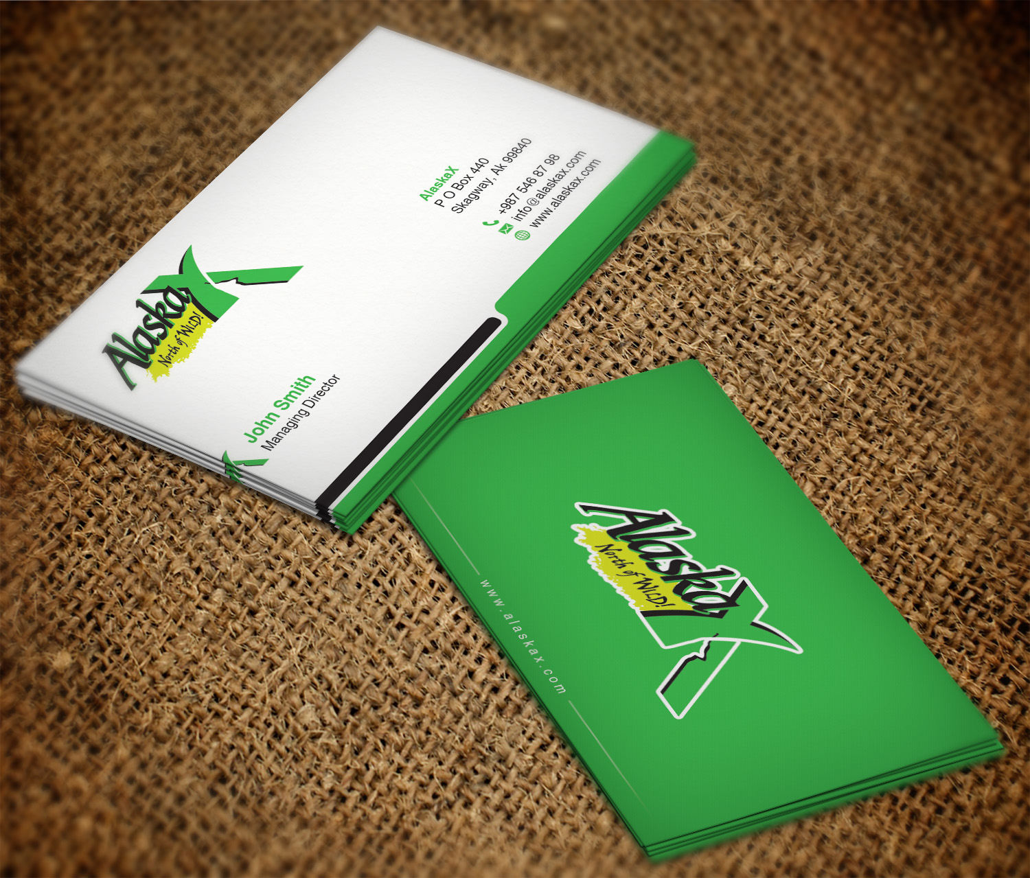 Business Card Design by WebixBD for AlaskaX | Design #10324030