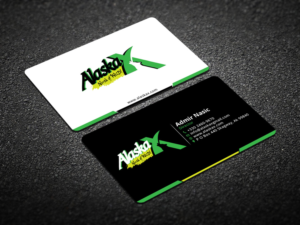 Business Card Design by Verified artistry (Design garden) for AlaskaX | Design: #10330598