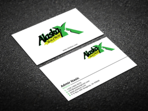 Business Card Design by Verified artistry (Design garden) for AlaskaX | Design: #10330605