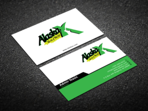 Business Card Design by Verified artistry (Design garden) for AlaskaX | Design: #10330614
