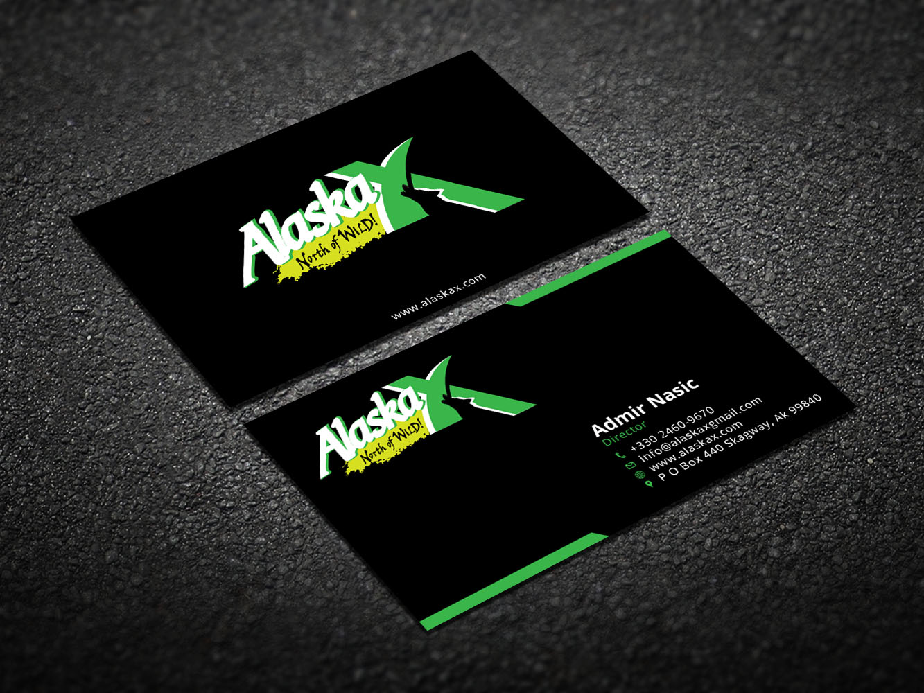 Design de Carte de Visite par Verified artistry (Design garden) pour AlaskaX | Design #10330617