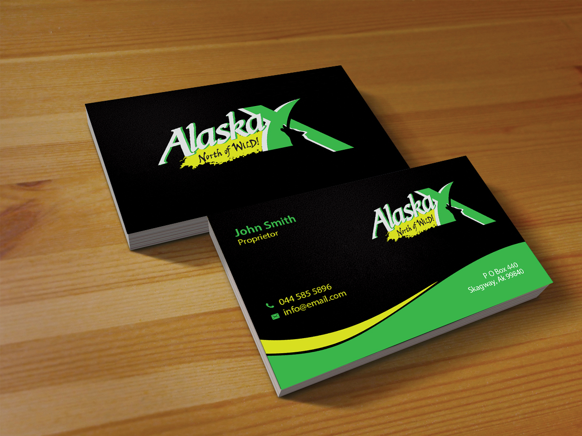 Business Card Design by Creations Box 2015 for AlaskaX | Design #10331730