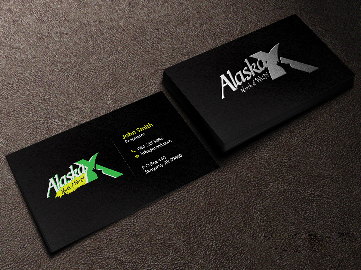 Business Card Design by Creations Box 2015 for AlaskaX | Design #10331732
