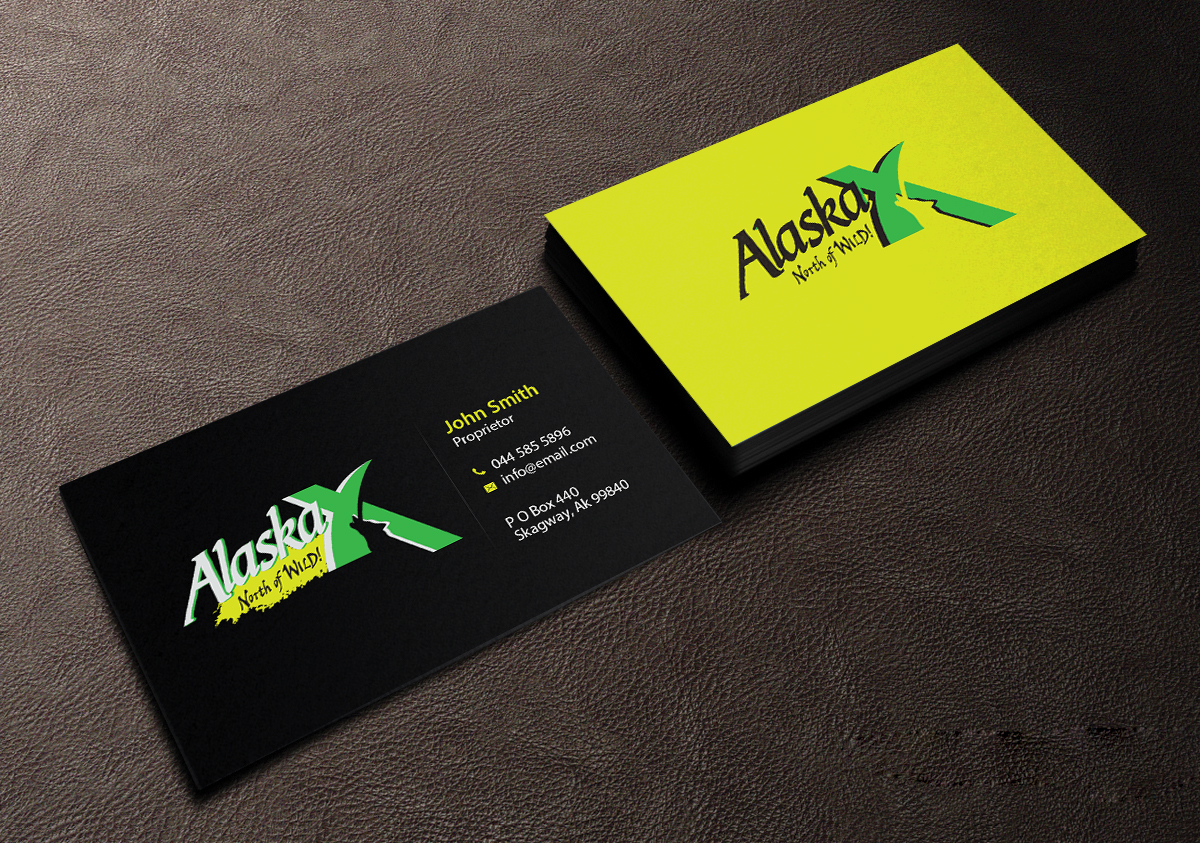 Visitenkarten-Design von Creations Box 2015 für AlaskaX | Design #10331737