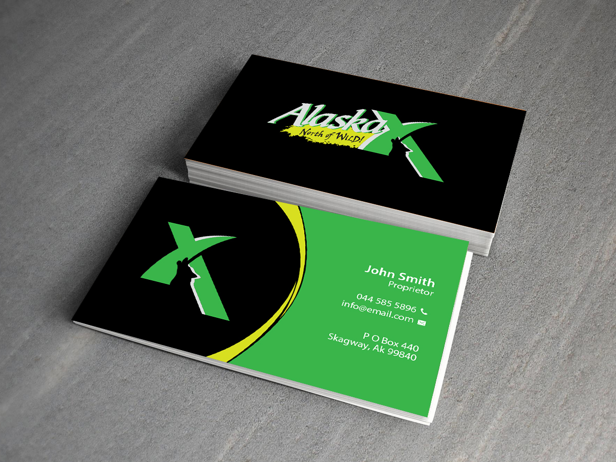 Business Card Design by Creations Box 2015 for AlaskaX | Design #10331743