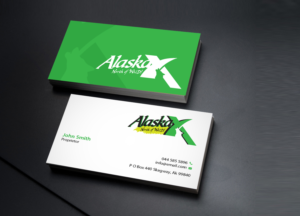 Business Card Design by Creations Box 2015 for AlaskaX | Design: #10331744