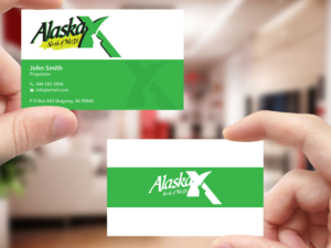 Business Card Design by Creations Box 2015 for AlaskaX | Design: #10331747