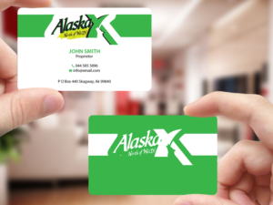 Business Card Design by Creations Box 2015 for AlaskaX | Design: #10331748