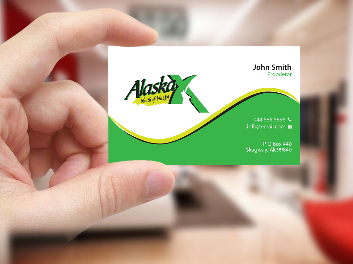 Business Card Design by Creations Box 2015 for AlaskaX | Design #10331749