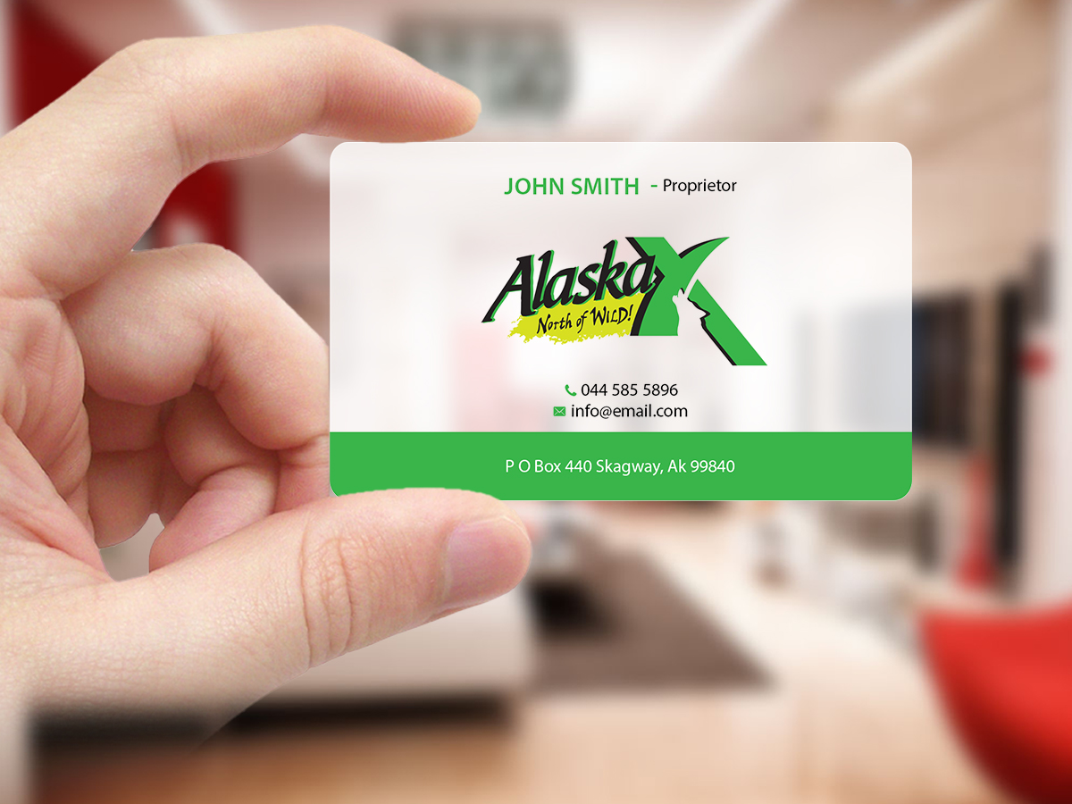 Business Card Design by Creations Box 2015 for AlaskaX | Design #10331752