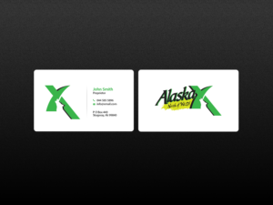 Business Card Design by Creations Box 2015 for AlaskaX | Design: #10331754
