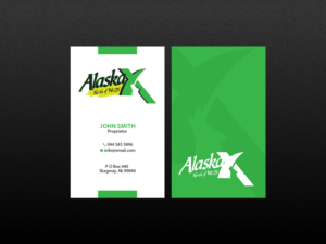 Business Card Design by Creations Box 2015 for AlaskaX | Design: #10331755
