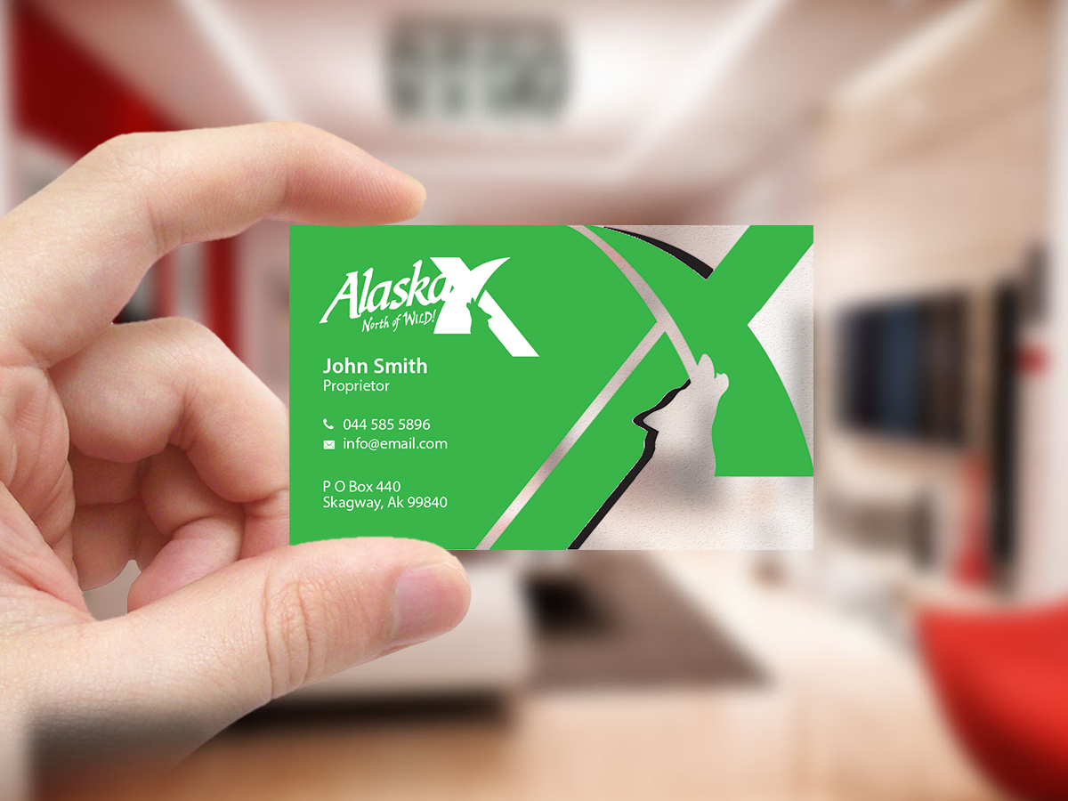 Business Card Design by Creations Box 2015 for AlaskaX | Design #10344376