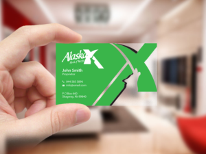 Business Card Design by Creations Box 2015 for AlaskaX | Design: #10344376