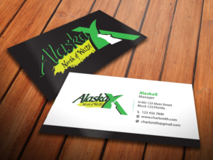 Business Card Design by primarydesigner2k9 for AlaskaX | Design #10334365
