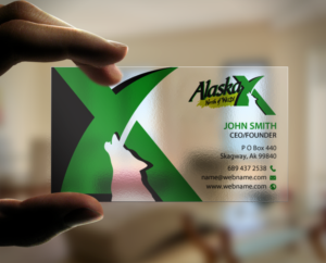 Business Card Design by chandrayaan.creative for AlaskaX | Design: #10360957