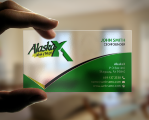 Business Card Design by chandrayaan.creative for AlaskaX | Design: #10360959
