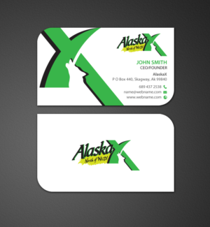 Business Card Design by chandrayaan.creative for AlaskaX | Design: #10408646