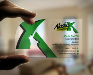 Business Card Design by chandrayaan.creative for AlaskaX | Design: #10408648
