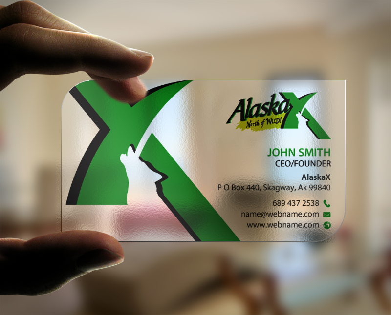 Business Card Design by chandrayaan.creative for AlaskaX | Design: #10408654