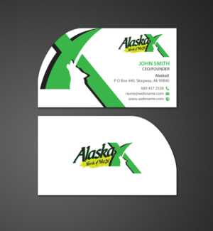 Business Card Design by chandrayaan.creative for AlaskaX | Design: #10408901