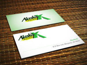 Business Card Design by zoovdesign for AlaskaX | Design: #10373706