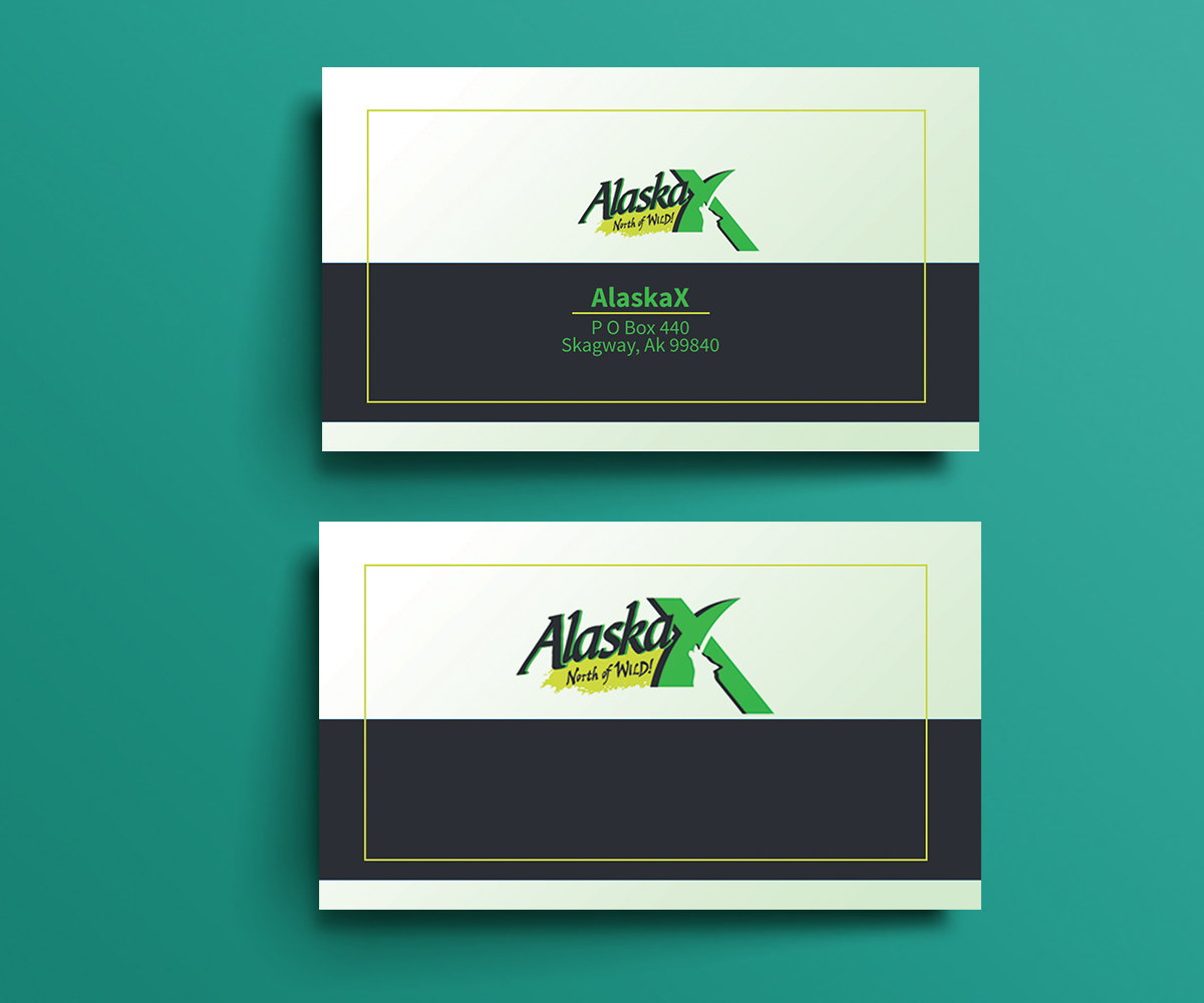 Business Card Design by tanusreee278 for AlaskaX | Design #10341485