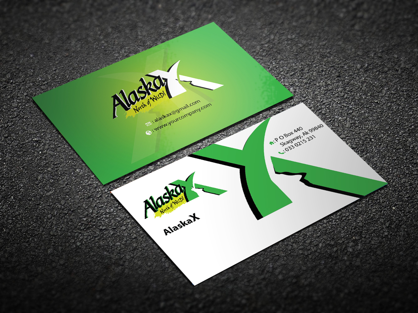 Diseño de Tarjeta de Presentación por RGraphic para AlaskaX | Diseño #10345539