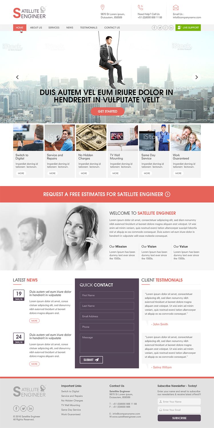 Web-Design von RupalTechno für Home tech | Design #10406565