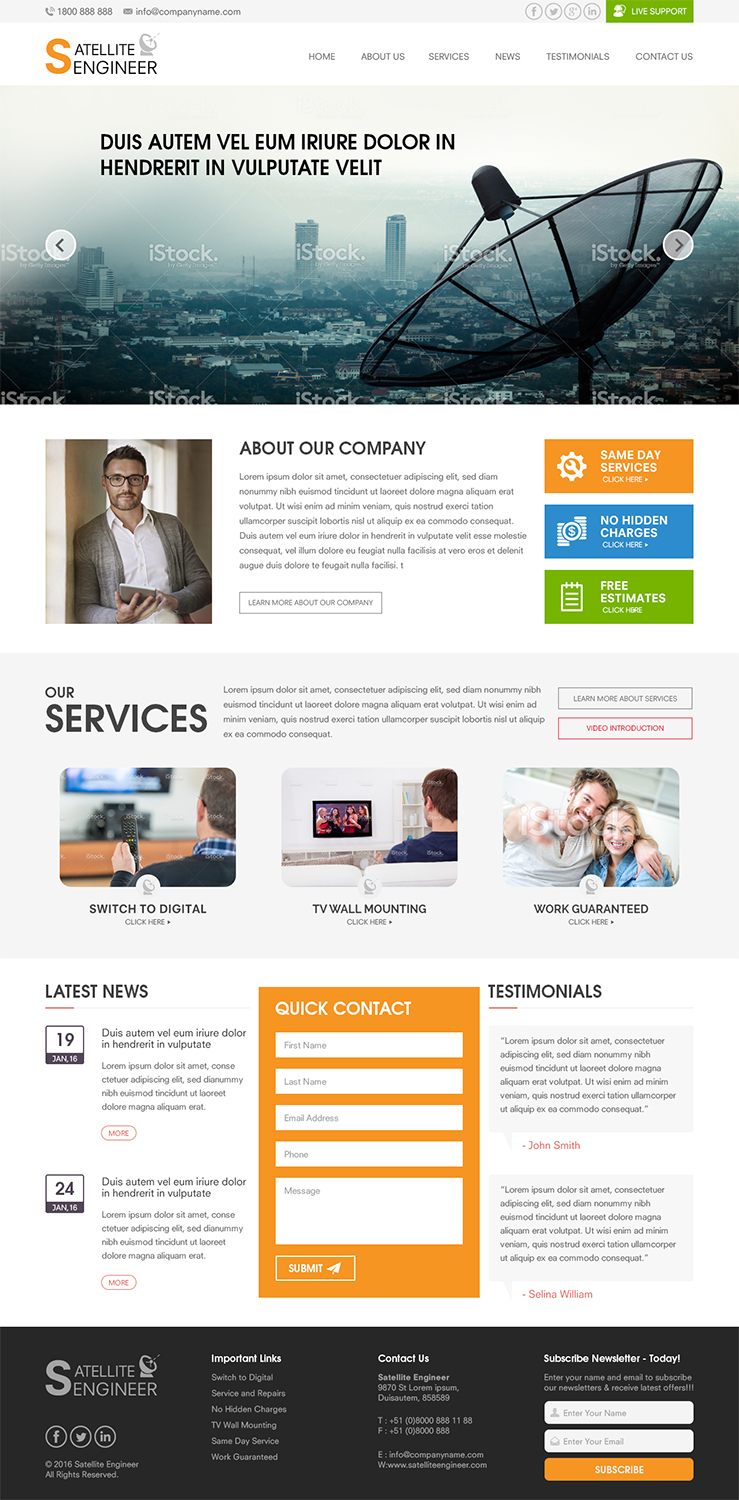 Diseño Web por RupalTechno para Home tech | Diseño #10408462