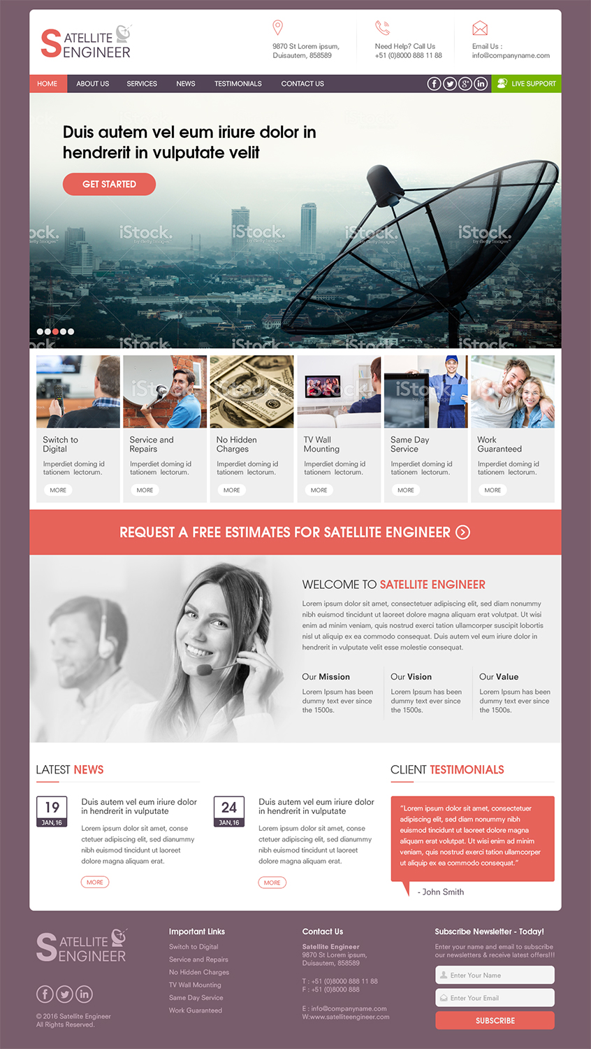 Diseño Web por RupalTechno para Home tech | Diseño #10408472