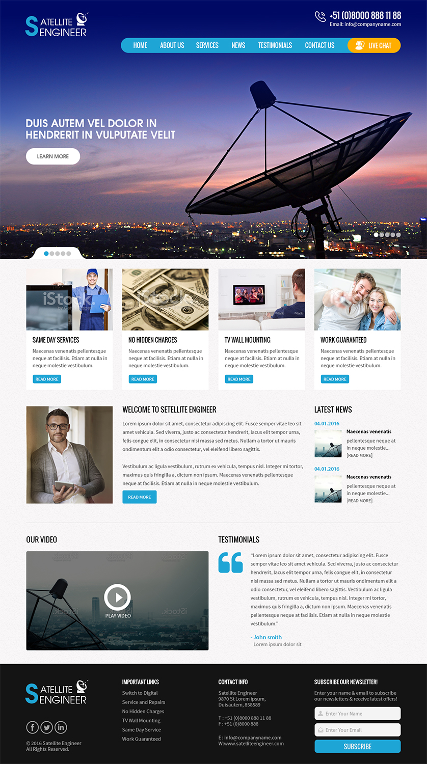 Diseño Web por RupalTechno para Home tech | Diseño #10409095