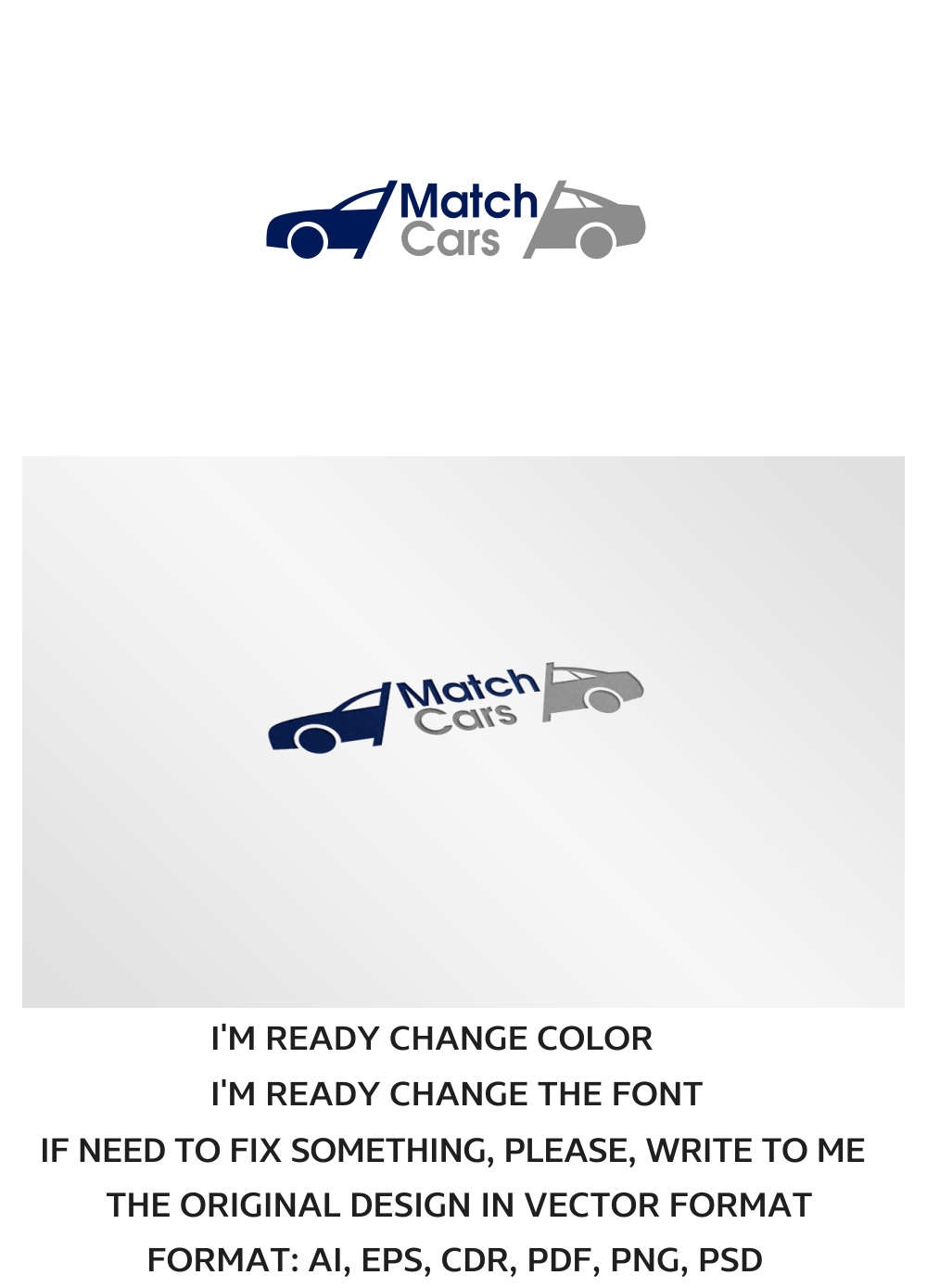 Logo Design by artsterdam for MatchCars | Design #10326376