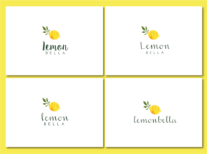 lemonbella or LemonBella | Logo Design by Birdcage