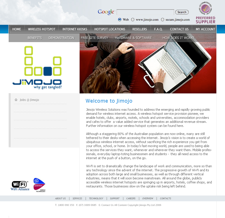 Web-Design von Urban Ad für Jimojo Pty Ltd | Design #20838