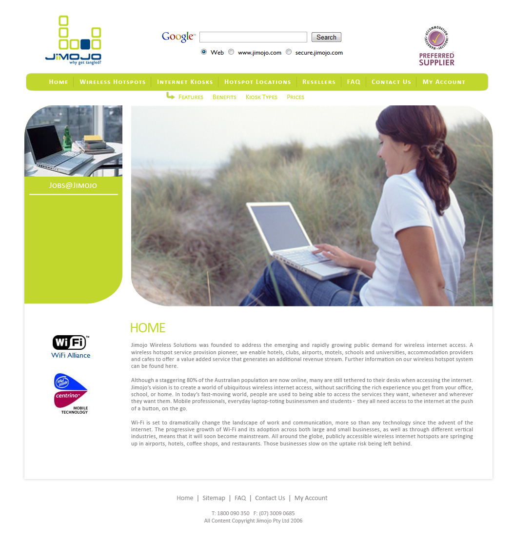 Web Design by 3Dsign for Jimojo Pty Ltd | Design #20942