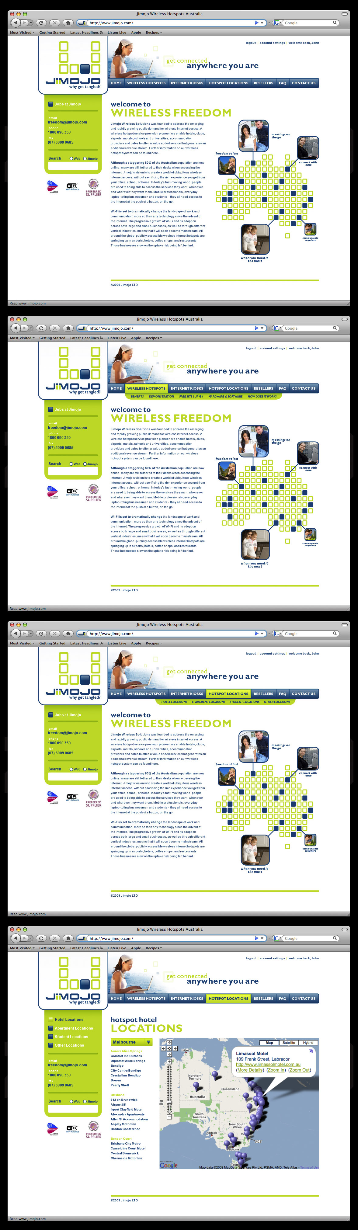 Web-Design von FireSide Design für Jimojo Pty Ltd | Design #20028