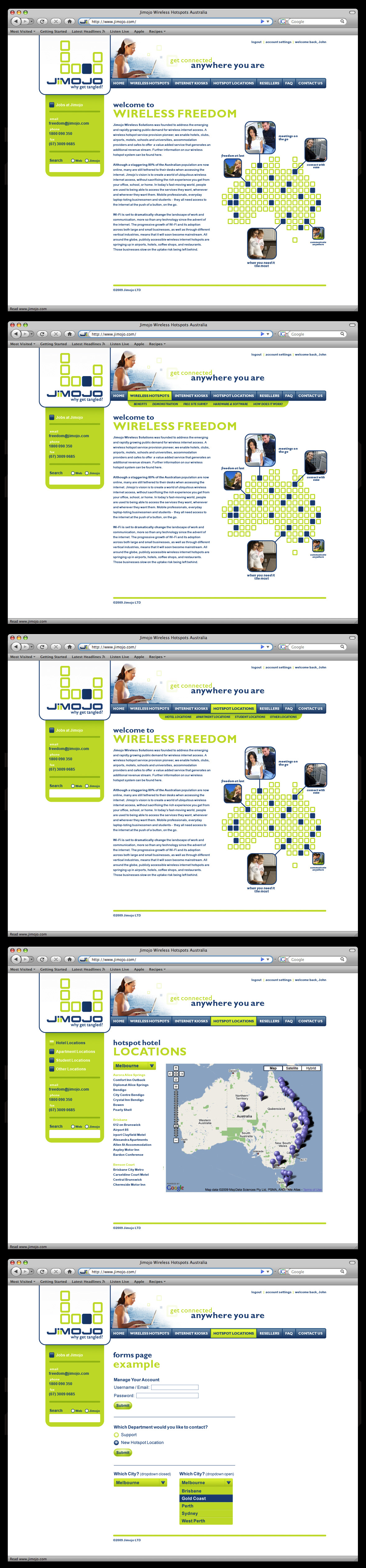 Diseño Web por FireSide Design para Jimojo Pty Ltd | Diseño #20661