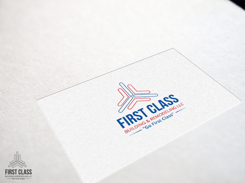 Diseño de Logo por mjsteadfast para First Class Building & Remodeling LLC | Diseño #10397276