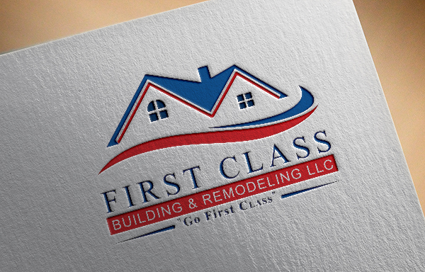 Diseño de Logo por EGYPT KING para First Class Building & Remodeling LLC | Diseño #10318788