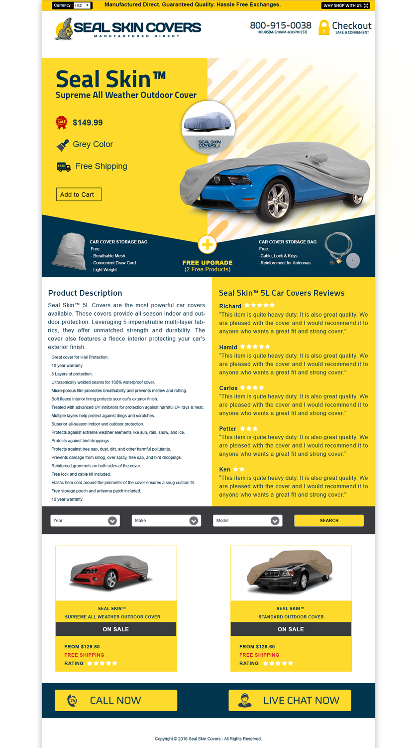 Diseño de Página de Aterrizaje por Bahriatech para este proyecto | Diseño #10353535