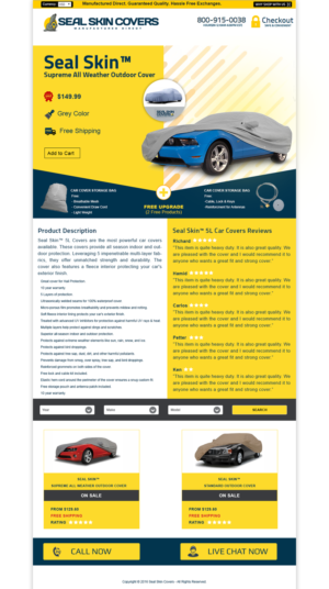 Landing Page Design by Bahriatech