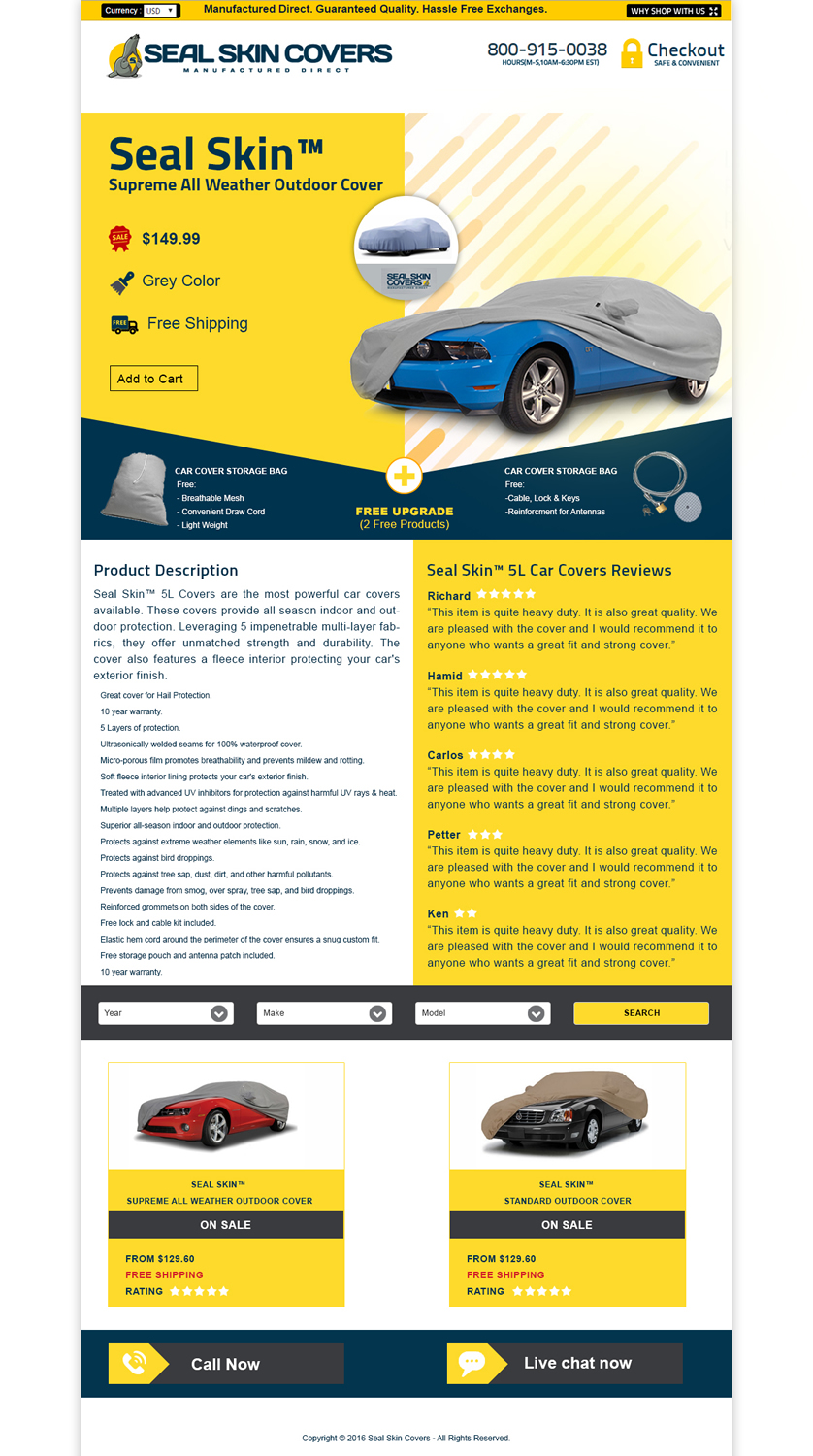 Landing Page Design by Bahriatech for this project | Design #10353565