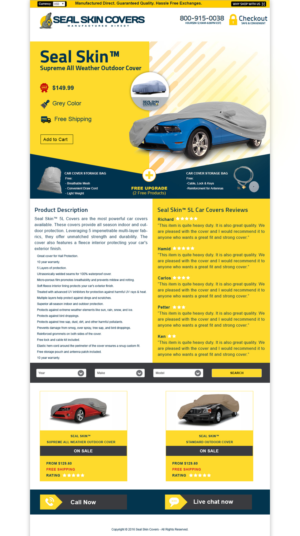 Landing Page Design by Bahriatech for this project | Design: #10353565