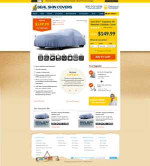 Landing Page Design by George K for this project | Design #10351855