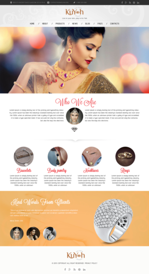 Web Design by webxvision for Ku Yah Jewels | Design: #10466972