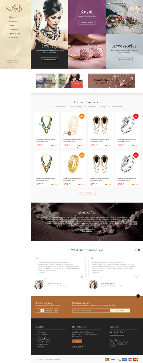 Web-Design von Ved Web Services für Ku Yah Jewels | Design #10394687