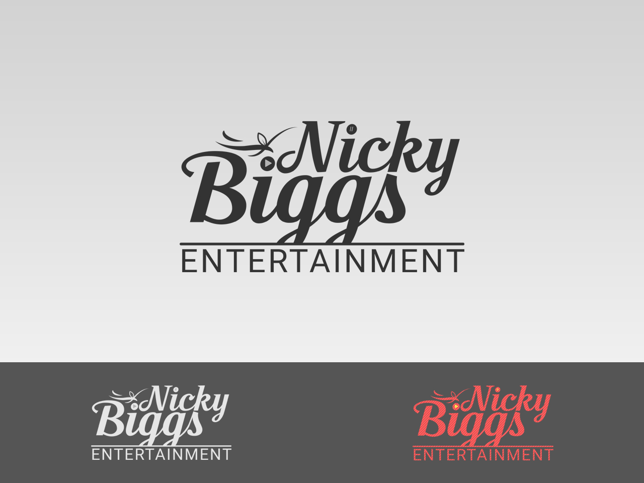 Logo Design by alex makashvili for Nicky Biggs Entertainment LLC | Design #10345169