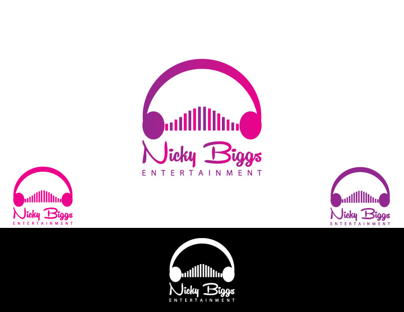 Logo-Design von MAWBM für Nicky Biggs Entertainment LLC | Design #10350823