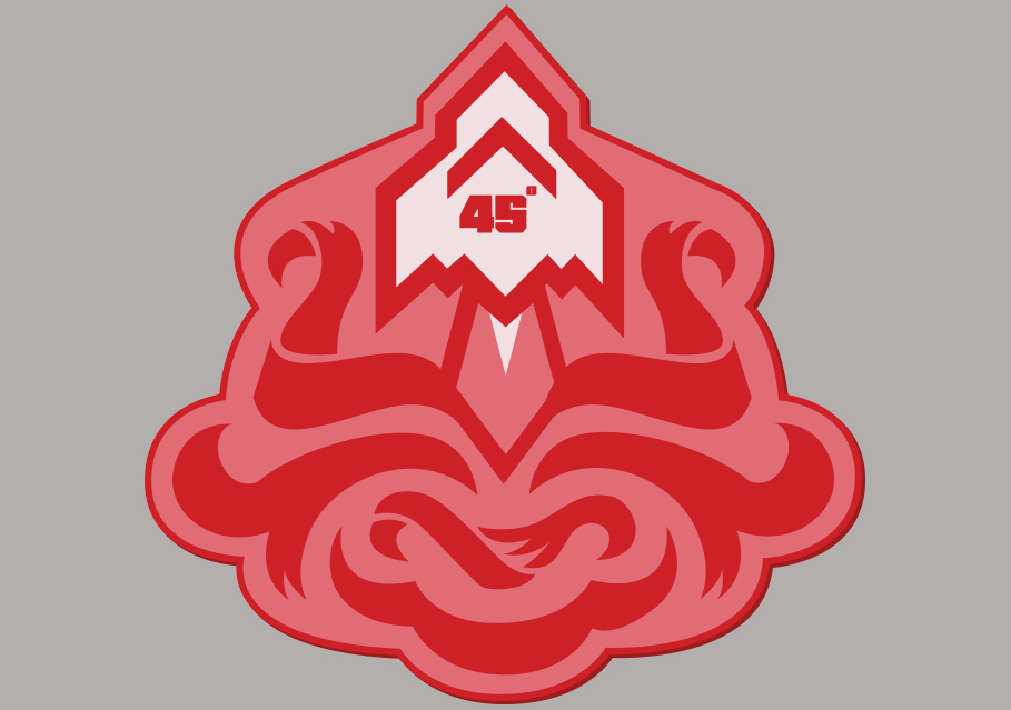 Logo Design by Cody Rostron for Parallel 45 | Design #10346129
